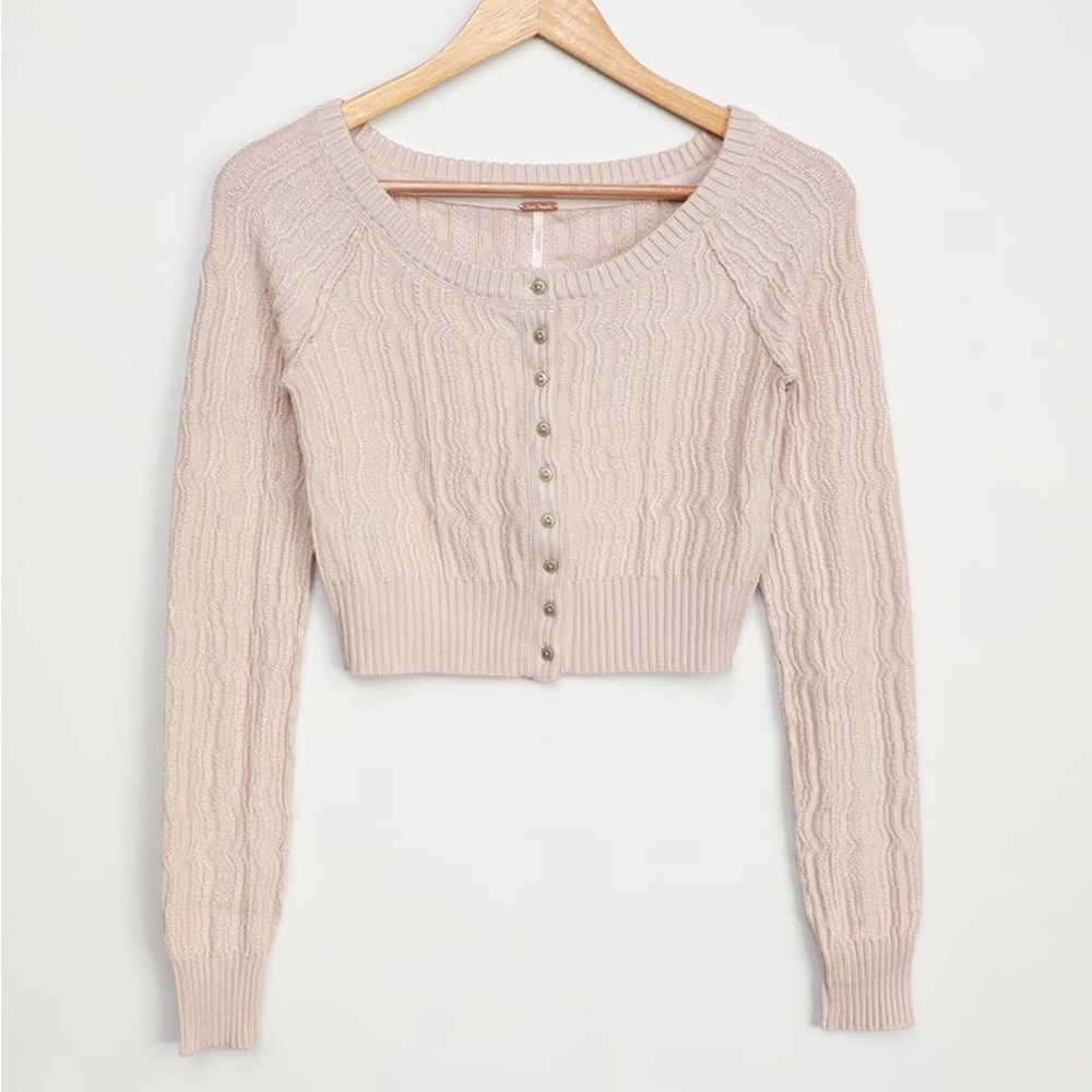 Free People Mini Cardi